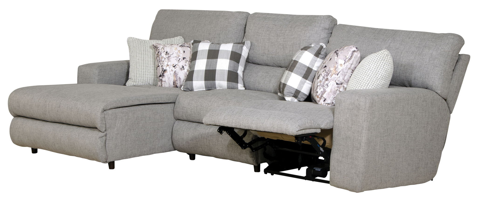 Rockport - Reclining Sectional - Hornell Furniture Outlet