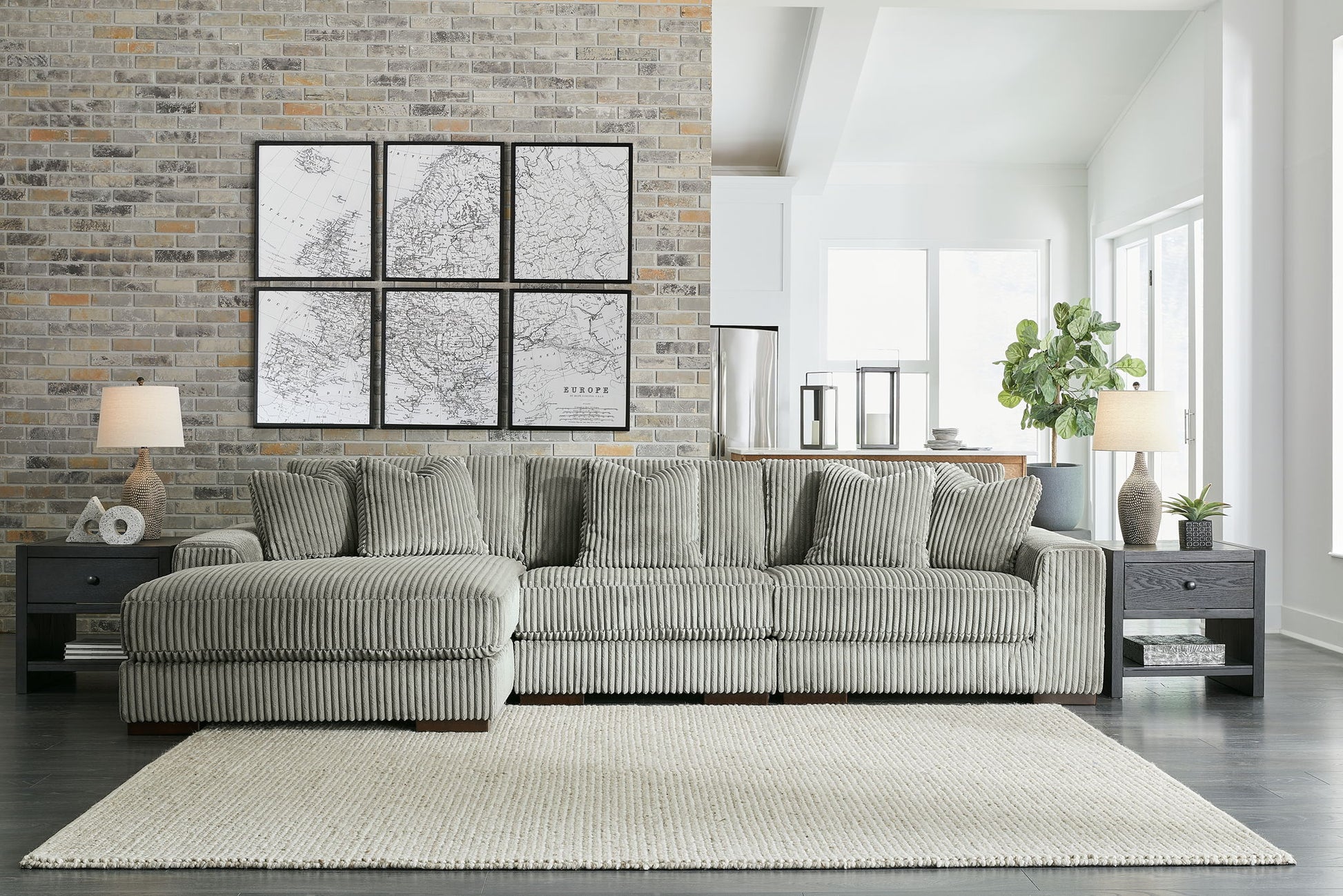Lindyn - Sectional - Hornell Furniture Outlet