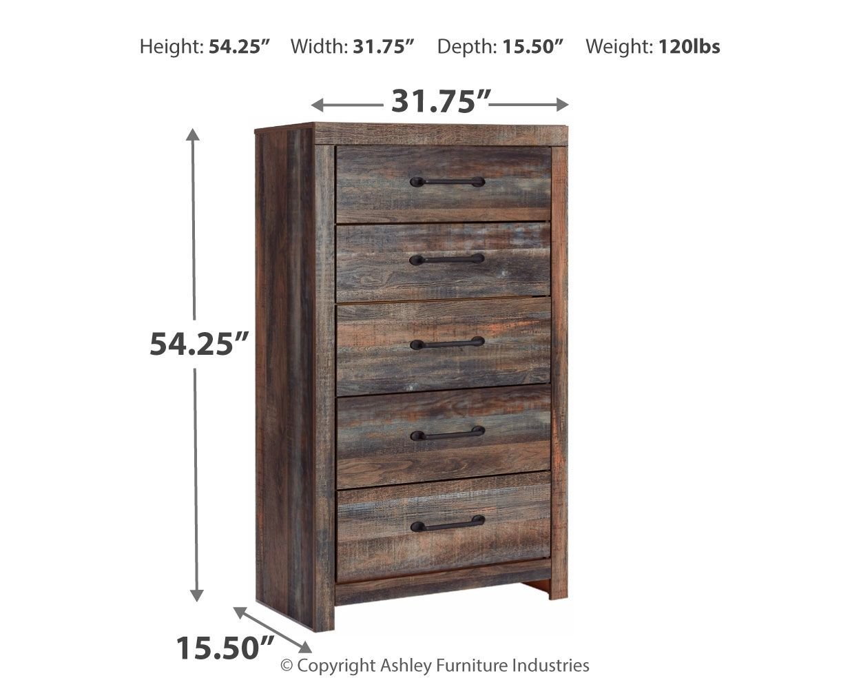 Drystan - Dresser, Mirror, Bookcase Bed Set - Hornell Furniture Outlet