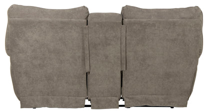 Sadler - Lay Flat Reclining Console Loveseat - Hornell Furniture Outlet