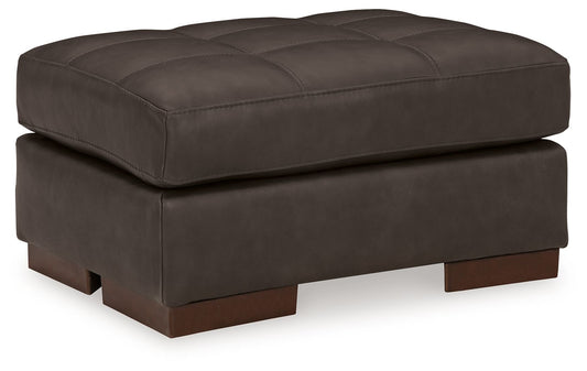 Luigi - Thunder - Ottoman - Hornell Furniture Outlet