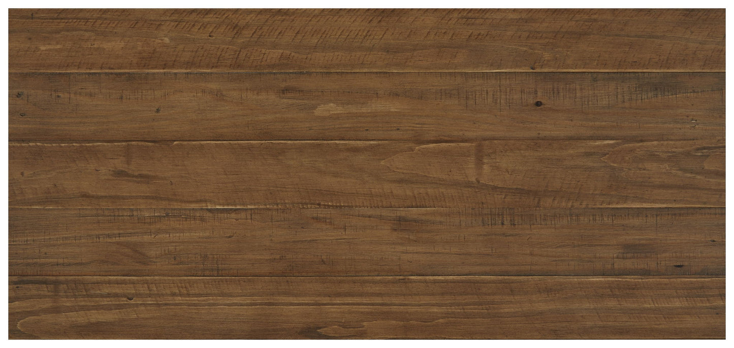 Mackifeld - Warm Brown - Sofa Table - Hornell Furniture Outlet