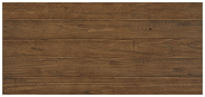 Mackifeld - Warm Brown - Sofa Table - Hornell Furniture Outlet