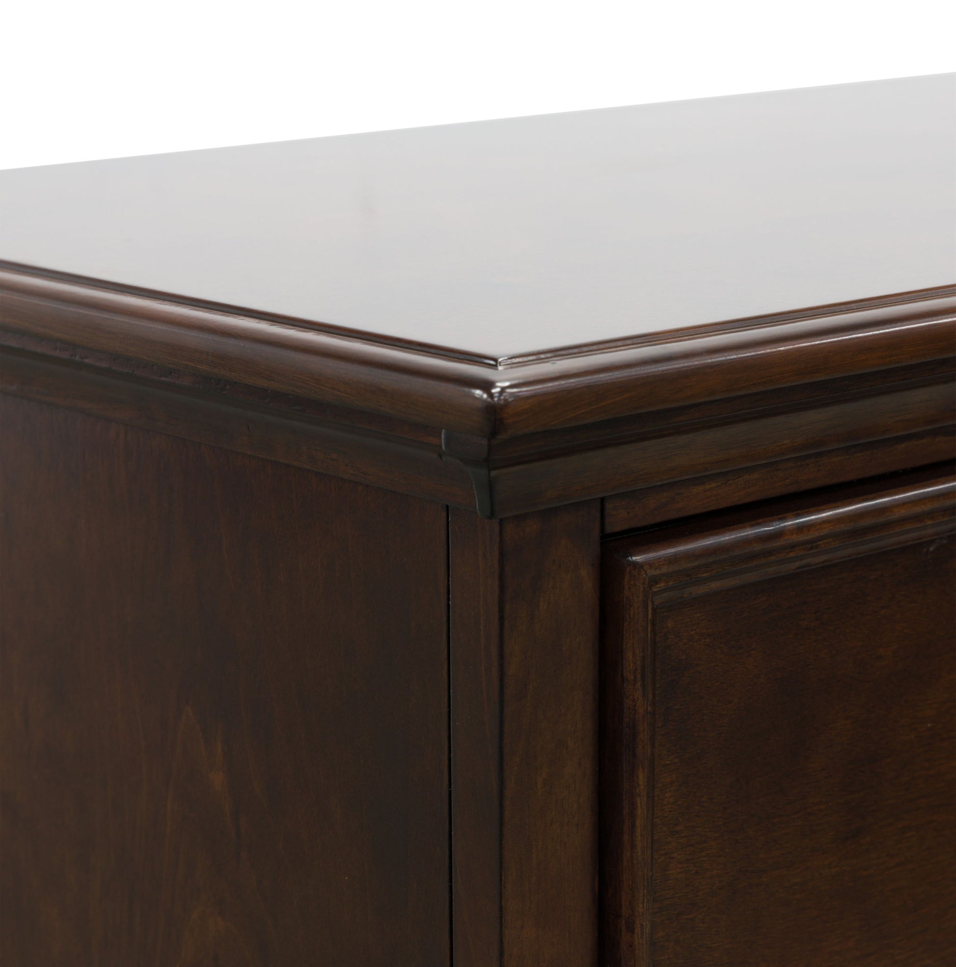 Danabrin - Brown - Five Drawer Chest - Hornell Furniture Outlet