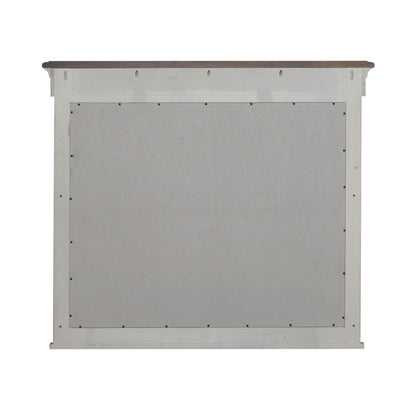 Ivy Hollow - Landscape Mirror - White - Hornell Furniture Outlet