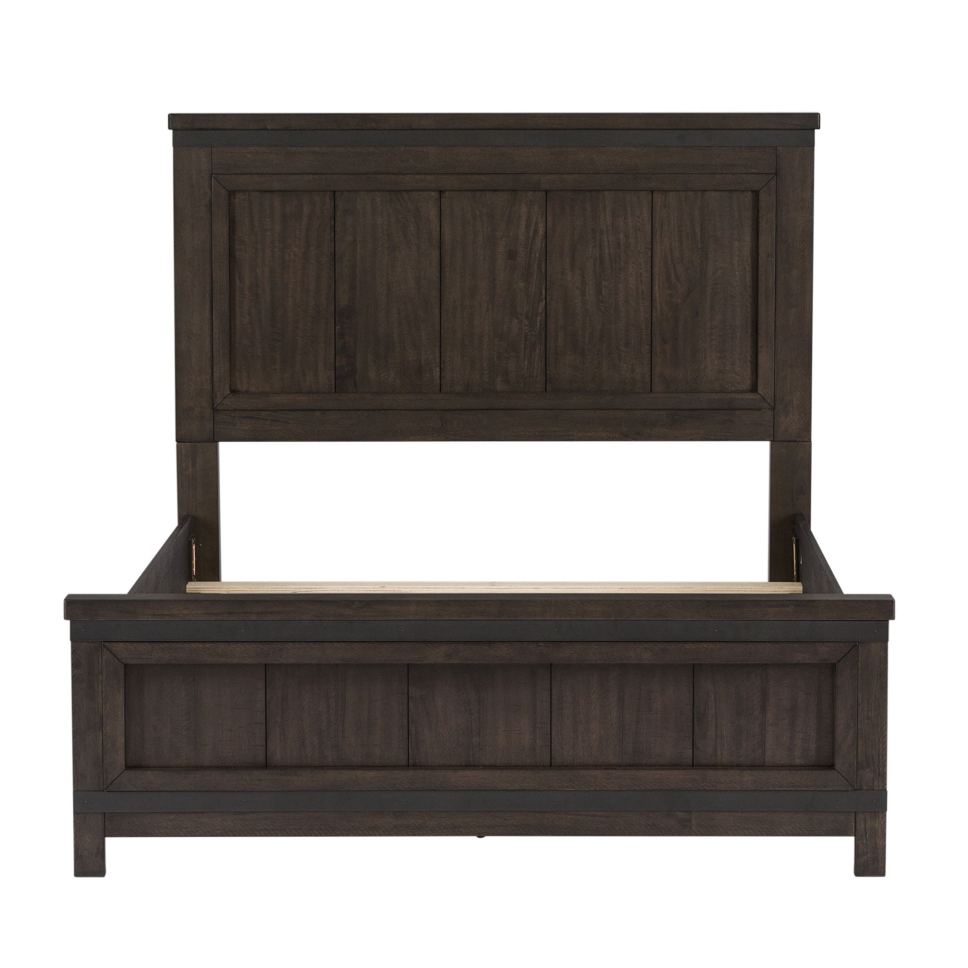 Thornwood Hills - Panel Bed, Dresser & Mirror - Hornell Furniture Outlet