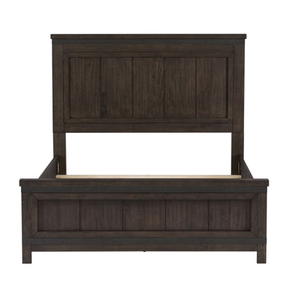 Thornwood Hills - Panel Bed, Dresser & Mirror - Hornell Furniture Outlet