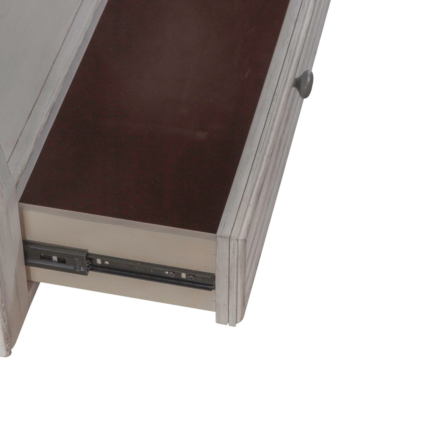 River Place - Angled Server Hutch - White - Hornell Furniture Outlet