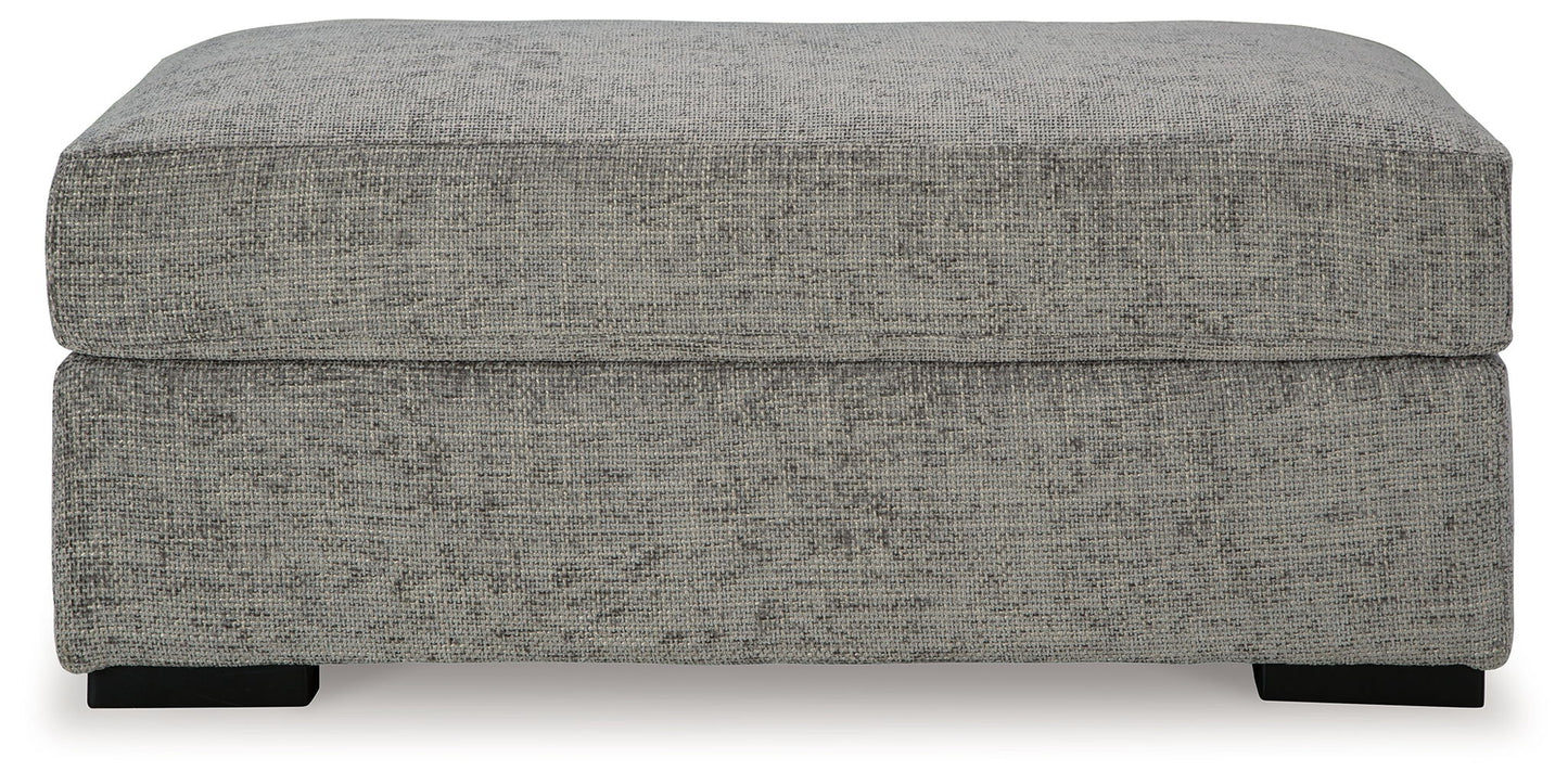 Dunmor - Graphite - Ottoman - Hornell Furniture Outlet