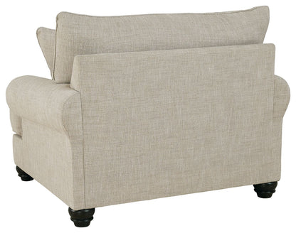 Asanti - Fog - Chair and a Half - Hornell Furniture Outlet