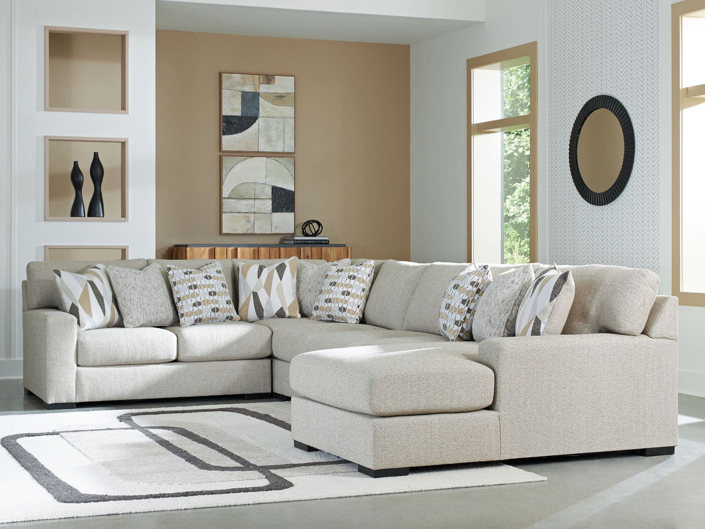 LaureLGrove - Sectional - Hornell Furniture Outlet