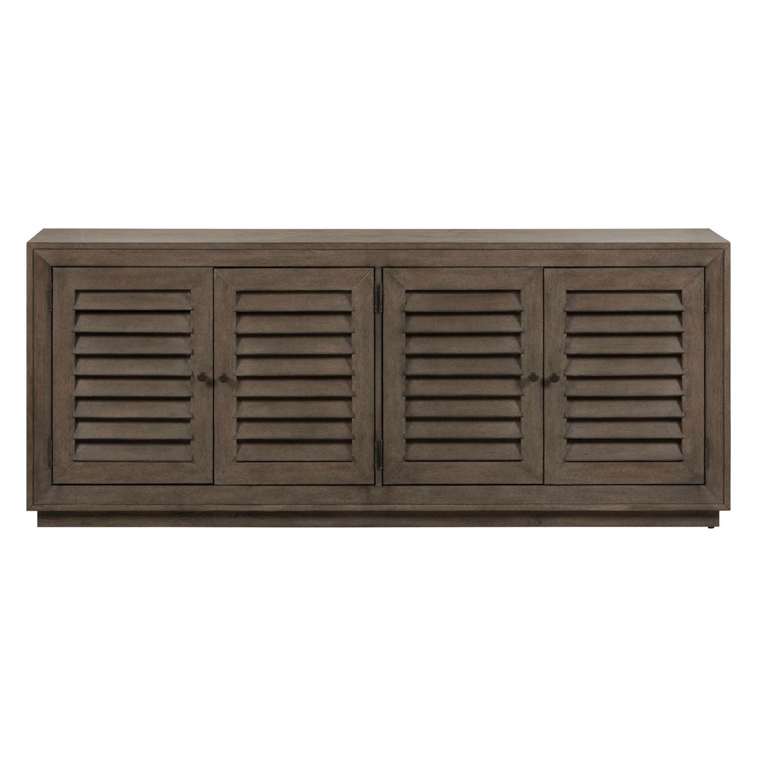 Aspen Sky - 78" TV Console - Weathered Saddle Brown - Hornell Furniture Outlet