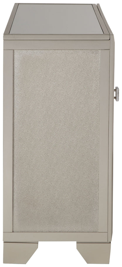 Chaseton - Champagne - Accent Cabinet - Hornell Furniture Outlet