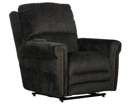 Warner - Power Headrest With Lumbar Power Lay Flat Recliner - Hornell Furniture Outlet