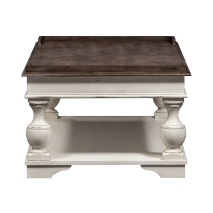 Abbey Road - Lift Top Cocktail Table - White - Hornell Furniture Outlet