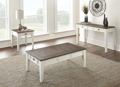 Cayla - Cocktail Table - Dark Oak - Hornell Furniture Outlet
