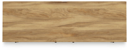 Bermacy - Light Brown - Six Drawer Dresser - Hornell Furniture Outlet