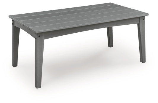 Cove Beach - Rectangular Cocktail Table - Gray - Hornell Furniture Outlet