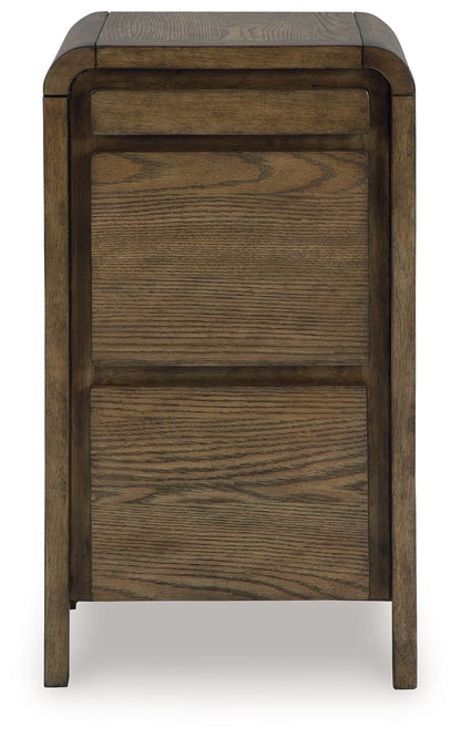 Jensworth - Accent Table - Brown - Hornell Furniture Outlet