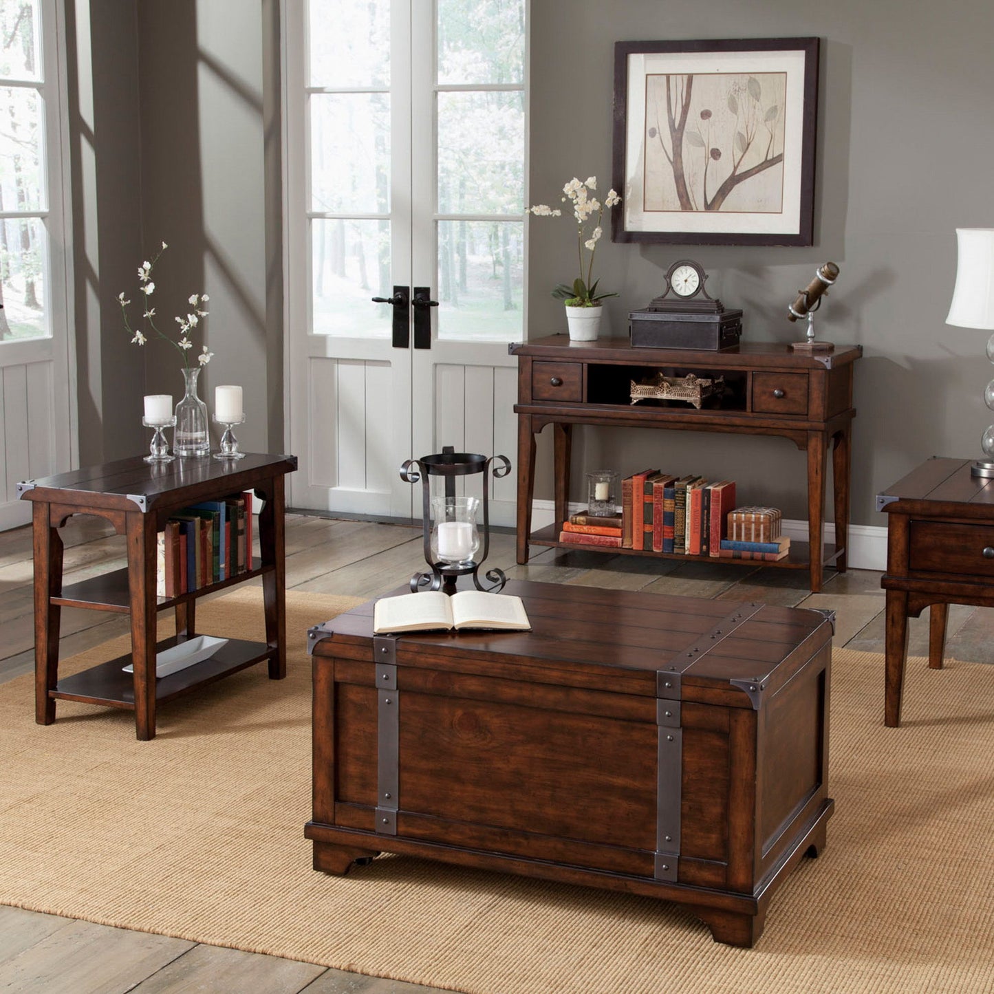 Aspen Skies - End Table - Hornell Furniture Outlet