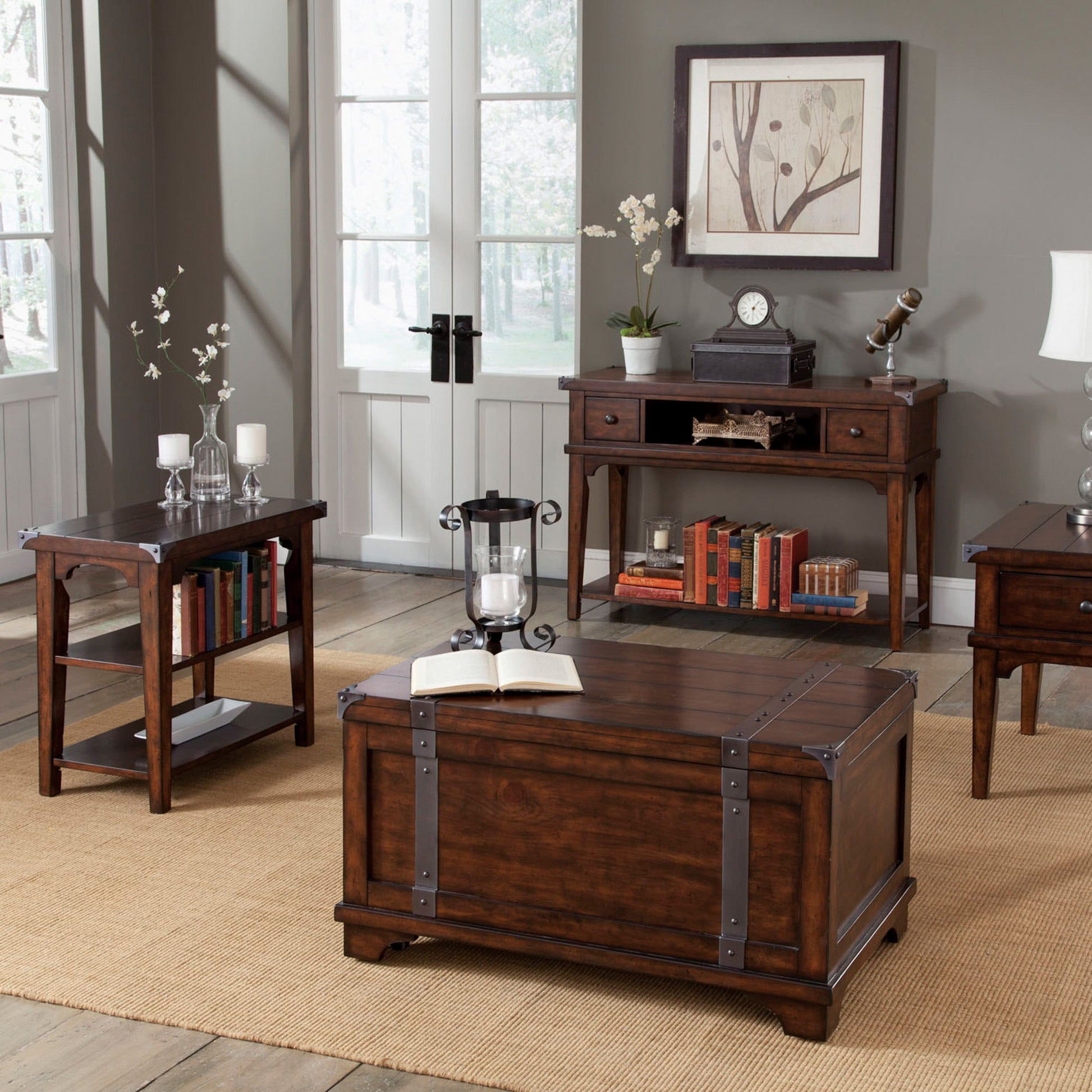 Aspen Skies - End Table - Hornell Furniture Outlet