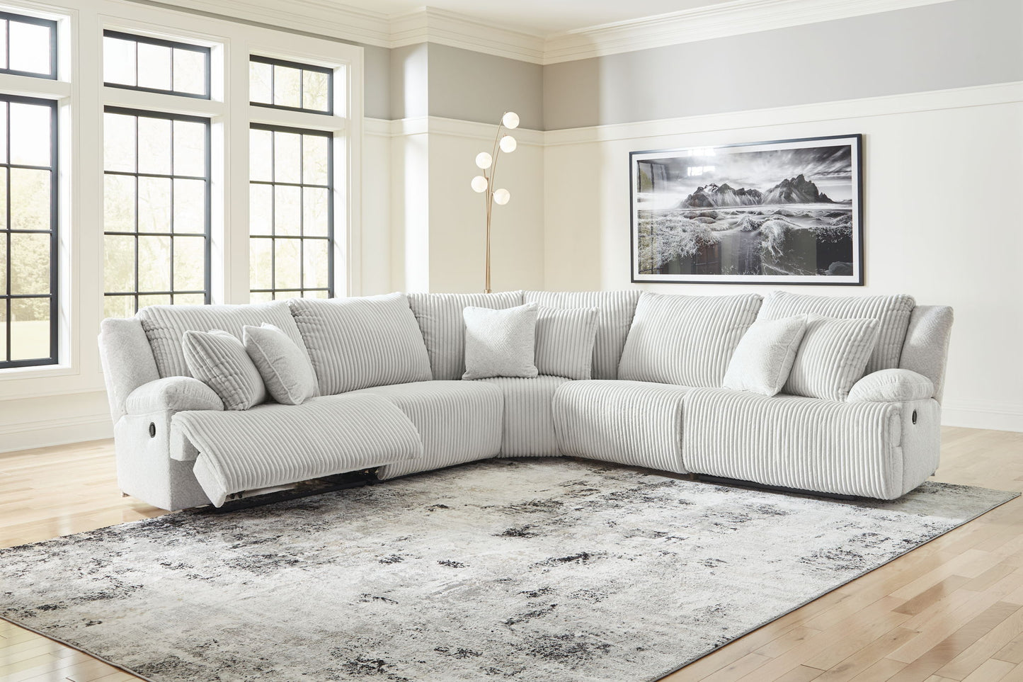 Top Tier - Reclining Sectional - Hornell Furniture Outlet