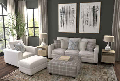 Magnolia - Sofa - Shell - Hornell Furniture Outlet
