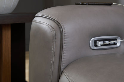 5Z - Comfort - Relaxation - Power Reclining Sofa With Adj Headrest - Hornell Furniture Outlet