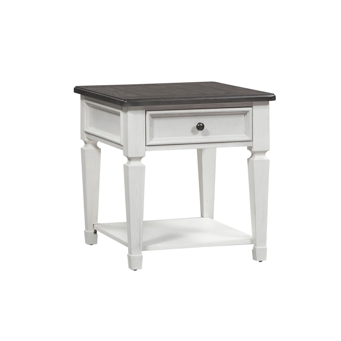 Allyson Park - 3 Piece Table Set - White - Hornell Furniture Outlet