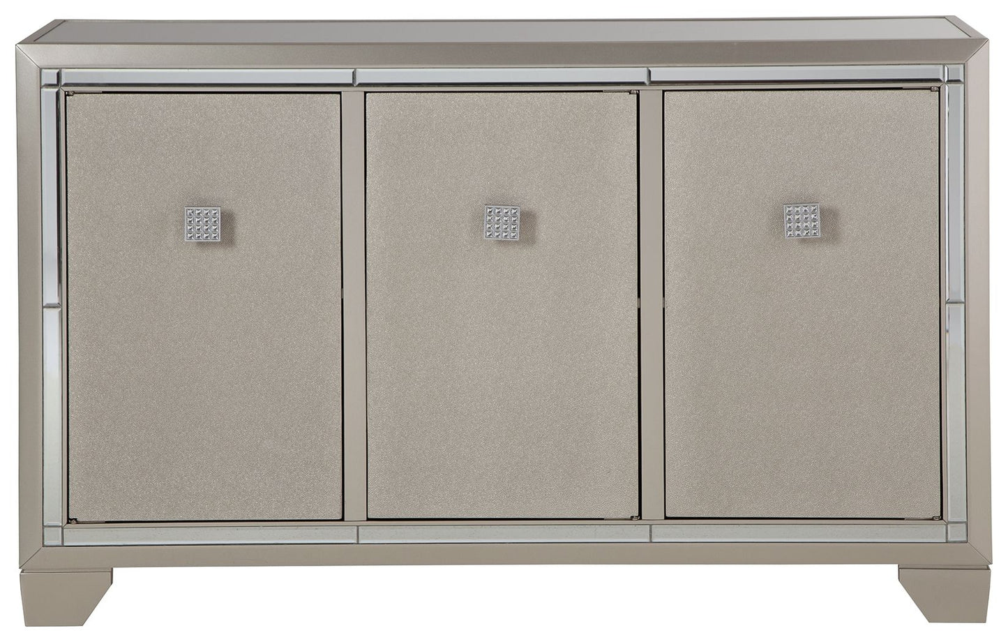Chaseton - Champagne - Accent Cabinet - Hornell Furniture Outlet