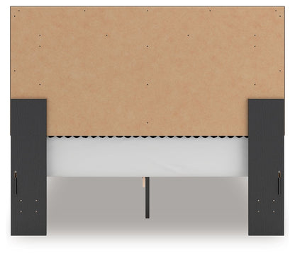 Zuraleus - Upholstered Panel Platform Bed With Roll Slats - Hornell Furniture Outlet