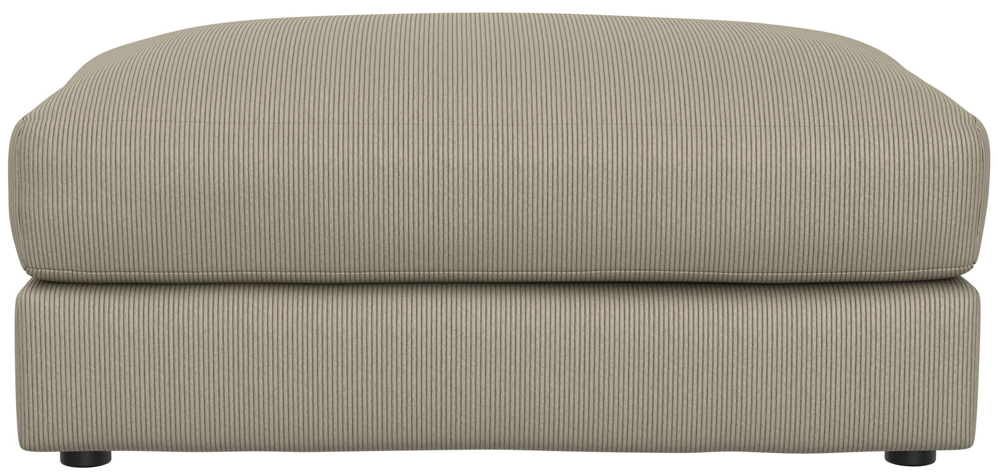 Ezra - Ottoman - Twine - Hornell Furniture Outlet
