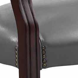 Tournament - Arm Chair With Casters - Hornell Furniture Outlet