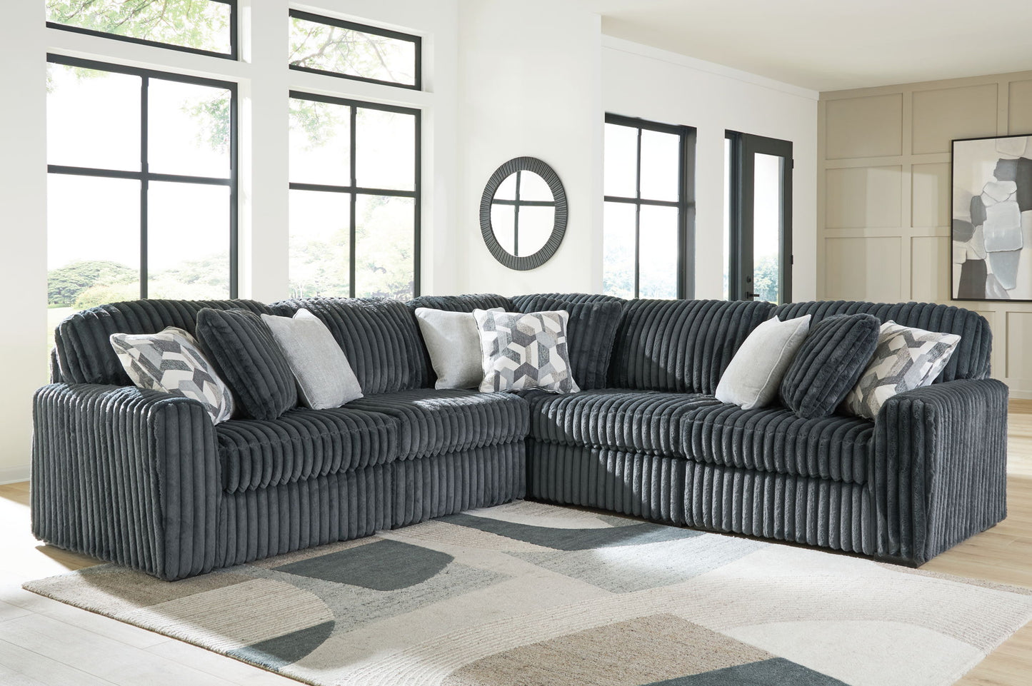 Midnight - Madness - Sectional - Hornell Furniture Outlet