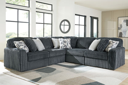 Midnight - Madness - Sectional - Hornell Furniture Outlet