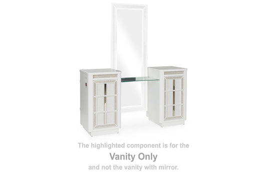 Chalanna - Vanity - White - Hornell Furniture Outlet