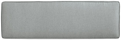 Elite Park - Gray - Bench With Cushion - Hornell Furniture Outlet