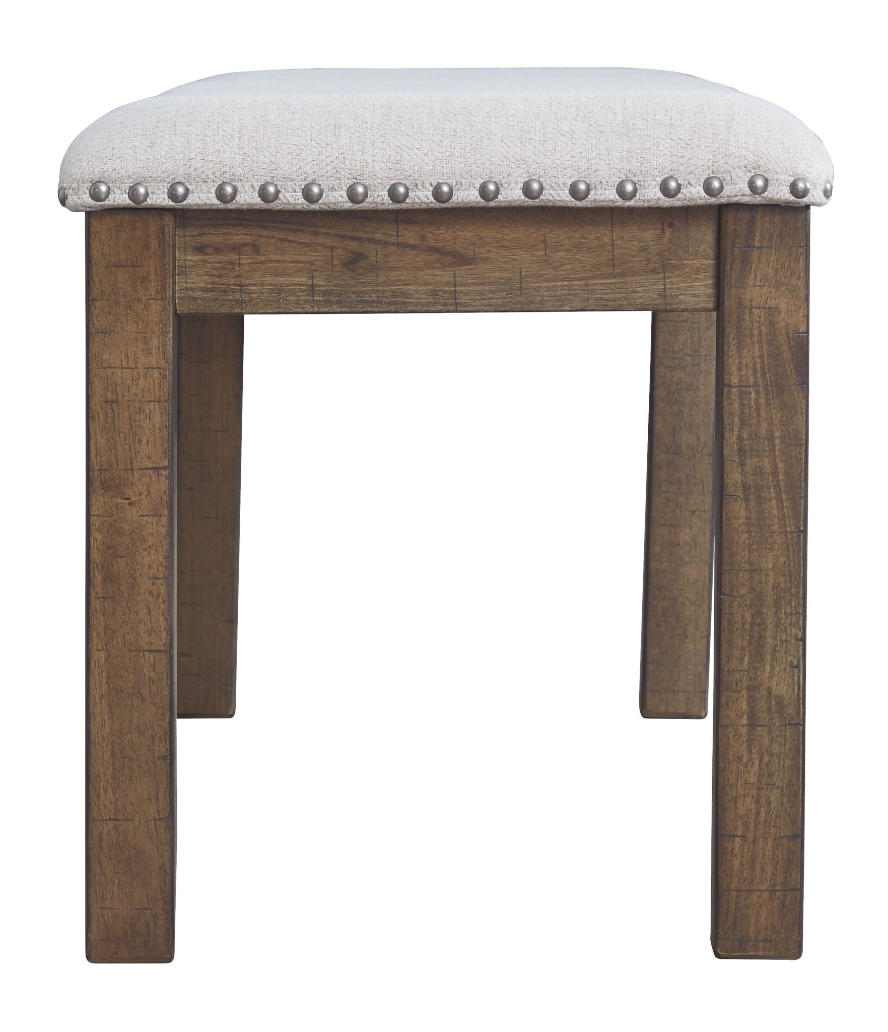 Moriville - Beige - Upholstered Bench - Hornell Furniture Outlet