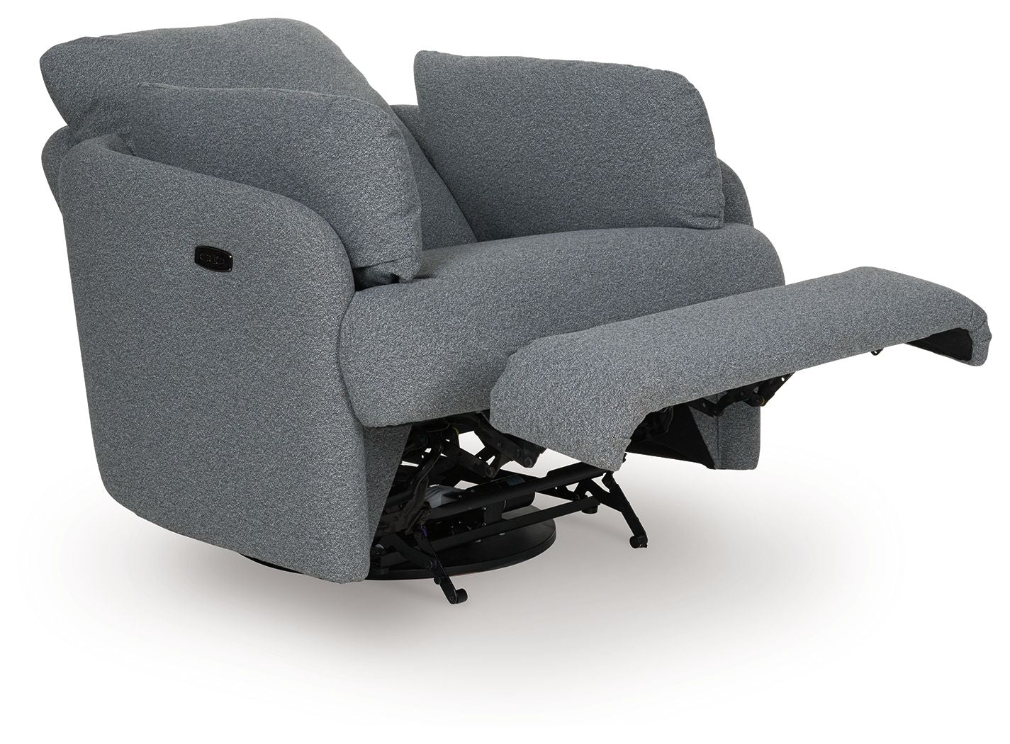 Alainmont Next - Gen Nuvella - Swivel Power Recliner - Hornell Furniture Outlet