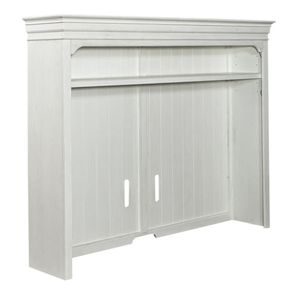 Allyson Park - Entertainment Hutch - White - Hornell Furniture Outlet