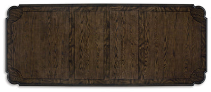 Maylee - Dark Brown - Dining Extension Table - Hornell Furniture Outlet