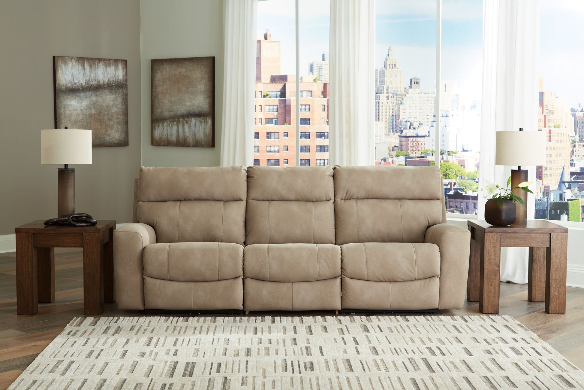 Next - Gen Durapella - Reclining Sectional - Hornell Furniture Outlet