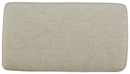 Asanti - Fog - Ottoman - Hornell Furniture Outlet