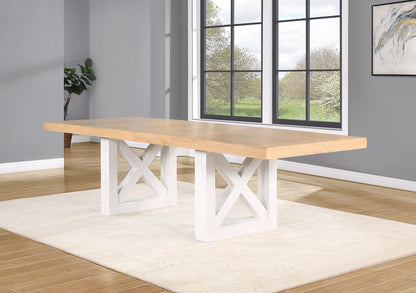 Magnolia - Table - Light Brown - Hornell Furniture Outlet