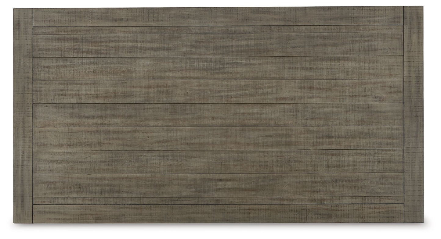 Krystanza - Weathered Gray - Rectangular Dining Room Table - Hornell Furniture Outlet
