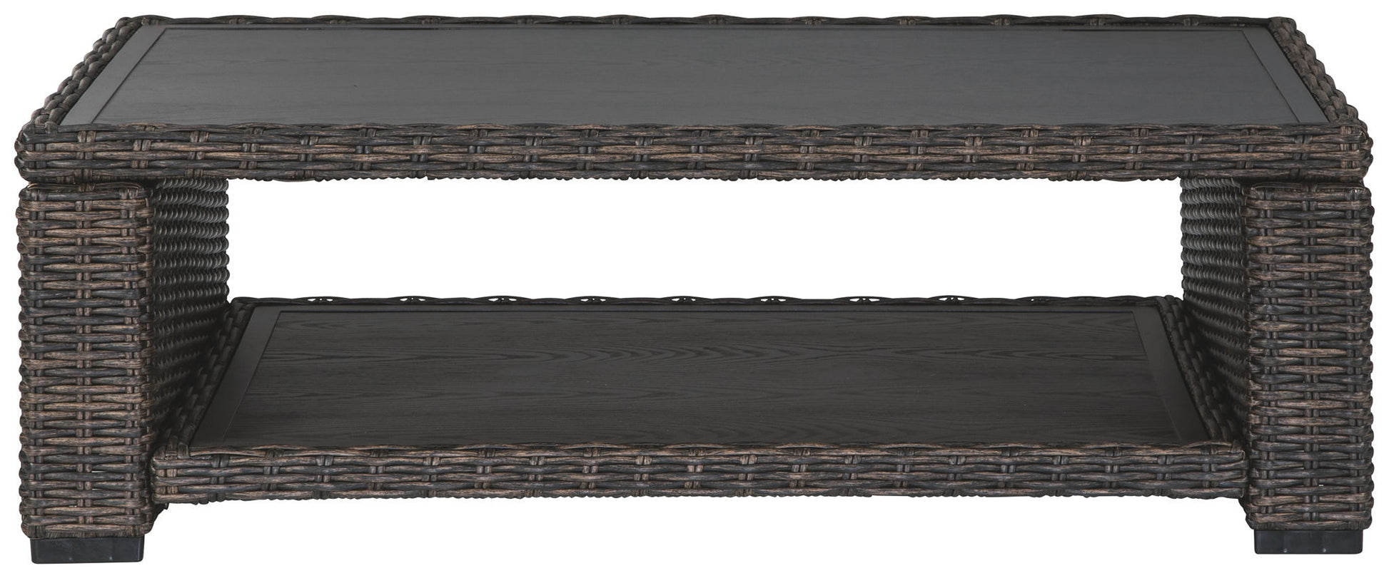 Grasson Lane - Brown - Rectangular Cocktail Table - Hornell Furniture Outlet