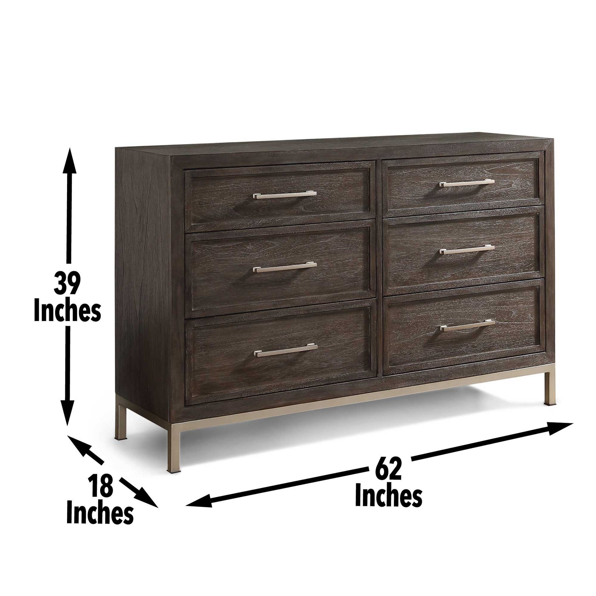 Broomfield - Dresser - Brown - Hornell Furniture Outlet