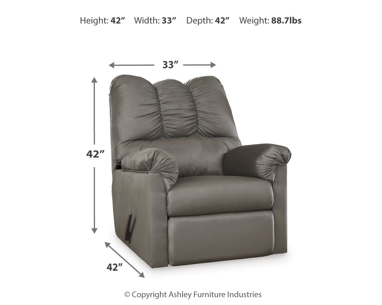 Darcy - Rocker Recliner - Hornell Furniture Outlet