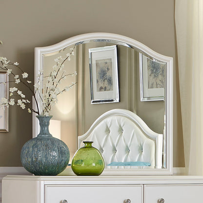 Stardust - Mirror - White - Hornell Furniture Outlet