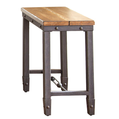 Ashford - Chairside End Table - Brown - Hornell Furniture Outlet